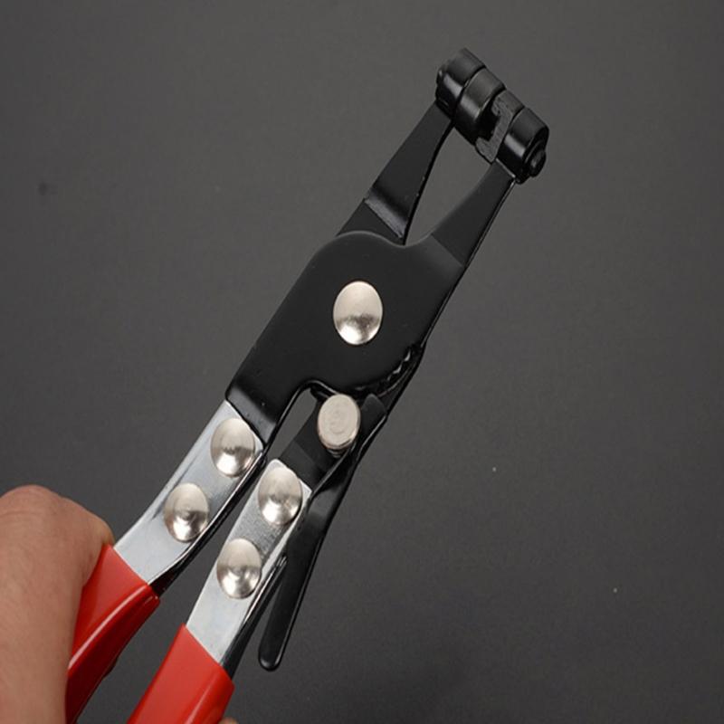 Automotive Water Hose Clamp Pliers Suitable for Efficient Disassembly and Installation of Flat Band & Rings Type Clamps