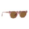 Burberry Plaid C Acetate Irregular Sunglasses Kids Pink