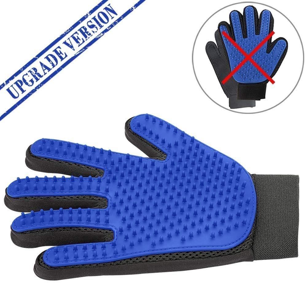 Manufacturer Upgrade Version 259 Tips Silicone Pet Hair Remover Guantes De Mascotas Deshedding Brush