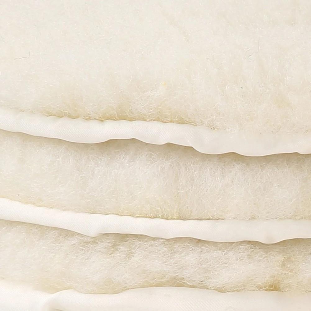 6Pcs 6inch Car Lambs Wool Bonnet Buffing Wheel Pad Buffer Polishing Polisher Pad