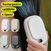 Portable Hanging Neck Fan Mini Fans 4 Speed with Lanyard Bladeless Rechargeable Sports Cooling Fan for Summer Travel Camping