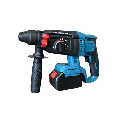 Multi-Functional Rechargeable Electric Hammer & Drill: Lightweight, High-Efficiency, Three-in-One Tool for Chiseling, Drilling, and More.