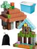 AAGWW 120 Magnetic Building Blocks with 12 Figures, DIY Magnetic Puzzle, Educational Toy, Gift, Storage Bag & Box Included