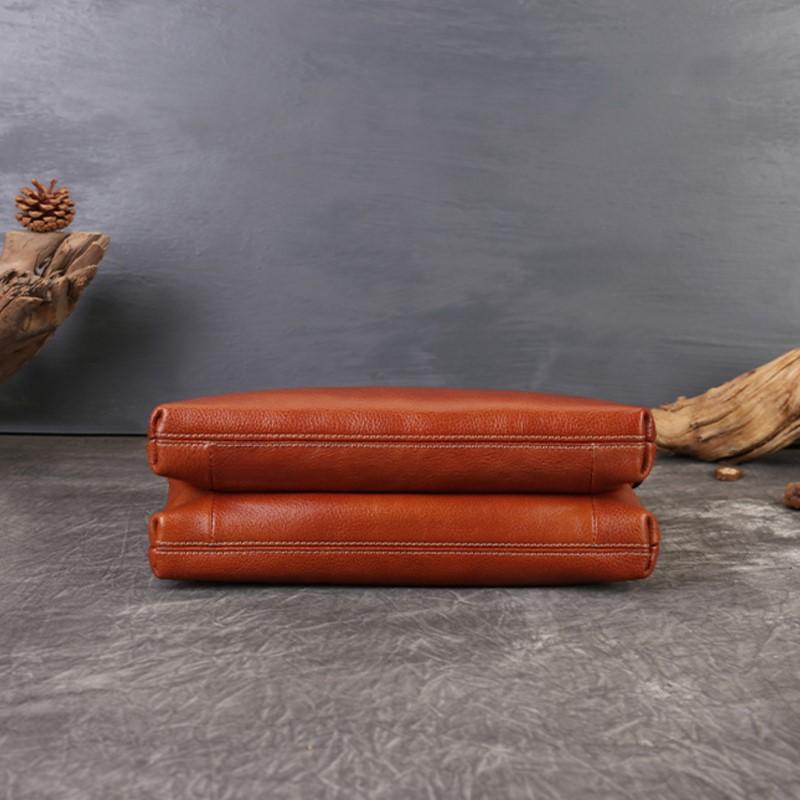 Johnature Genuine Leather Women's Bag Versatile Armpit Bag Commuting Multi-layer Shoulder Crossbody Bag