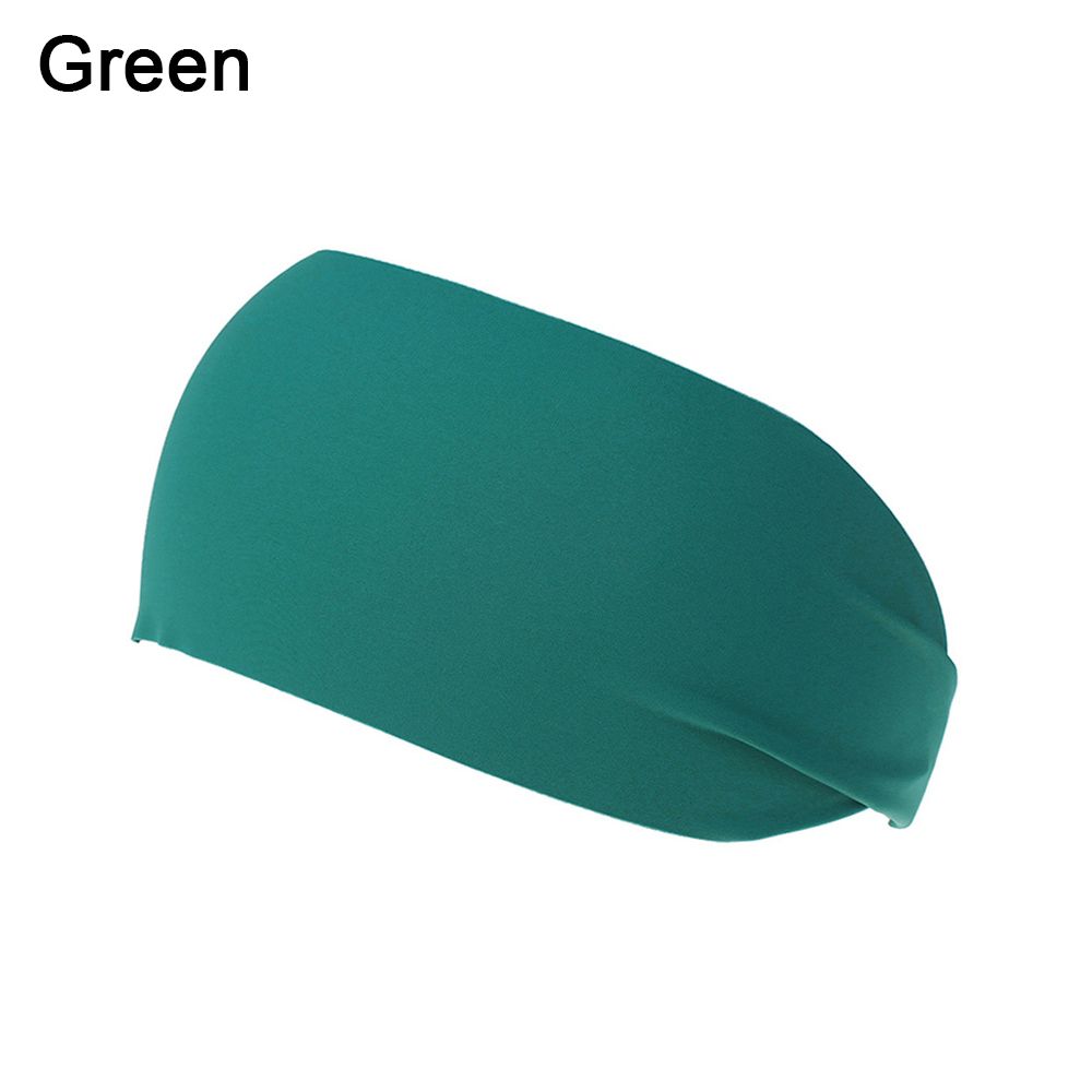 Non Slip Moisture Wicking Fluorescence Color Yoga Hair Bands Fitness Sweat Bands Sports Headband Running Hairband