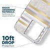 Case-Mate Pearl Stripes Magsafe - Etui Iphone 14 Pro Max Zdobione Masą Perłową (Pearl Stripes)