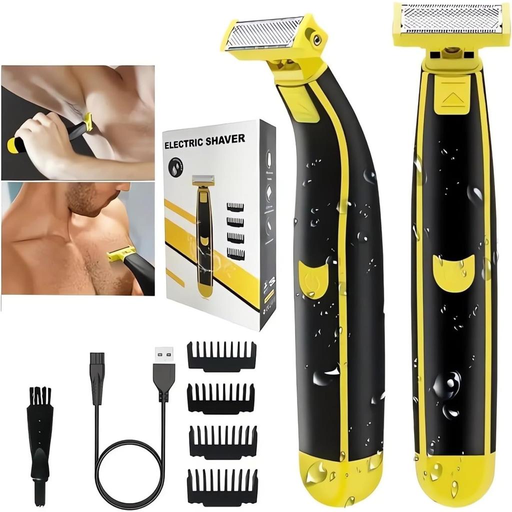 Wet and Dry Electric Shaver - 2024 New Close Electric Razors for Men Women Shaving Face, Rechargeable Waterproof Mens Beard Mustache Trimmers