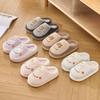 Cartoon Women Home Slippers Plush Warm Thick Bottom Slides Cute Soft Non-slip Slippers Indoor Outdoor Men Casual Slippers