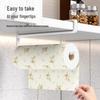 New Arrival: Punch-Free Kitchen Towel & Cling Film Storage Rack