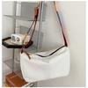 Nylon Casual Large Capacity Womens Bag With Zipper Closure For Daily Use