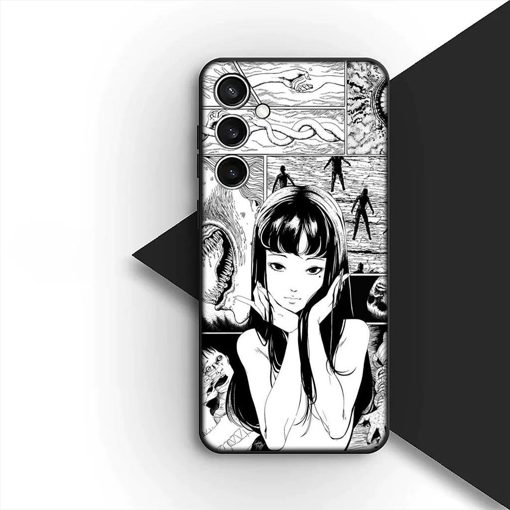 Cover for Samsung Galaxy S10 S8 S9 Plus A33 A34 A31 70 A71 A72 Note 20 9 8 S10E Casing Phone Case Horror Junji Ito Tomie Cartoon