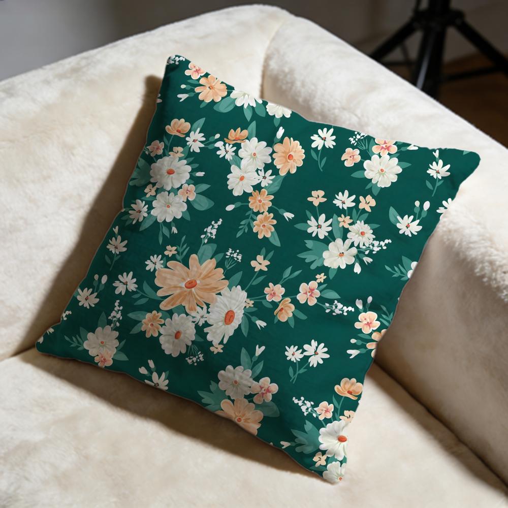 Minimalist Art Drawing Cushion Cover Soft Decorative Pillow Case Suitable for Bedroom Sofa Car Travel Use