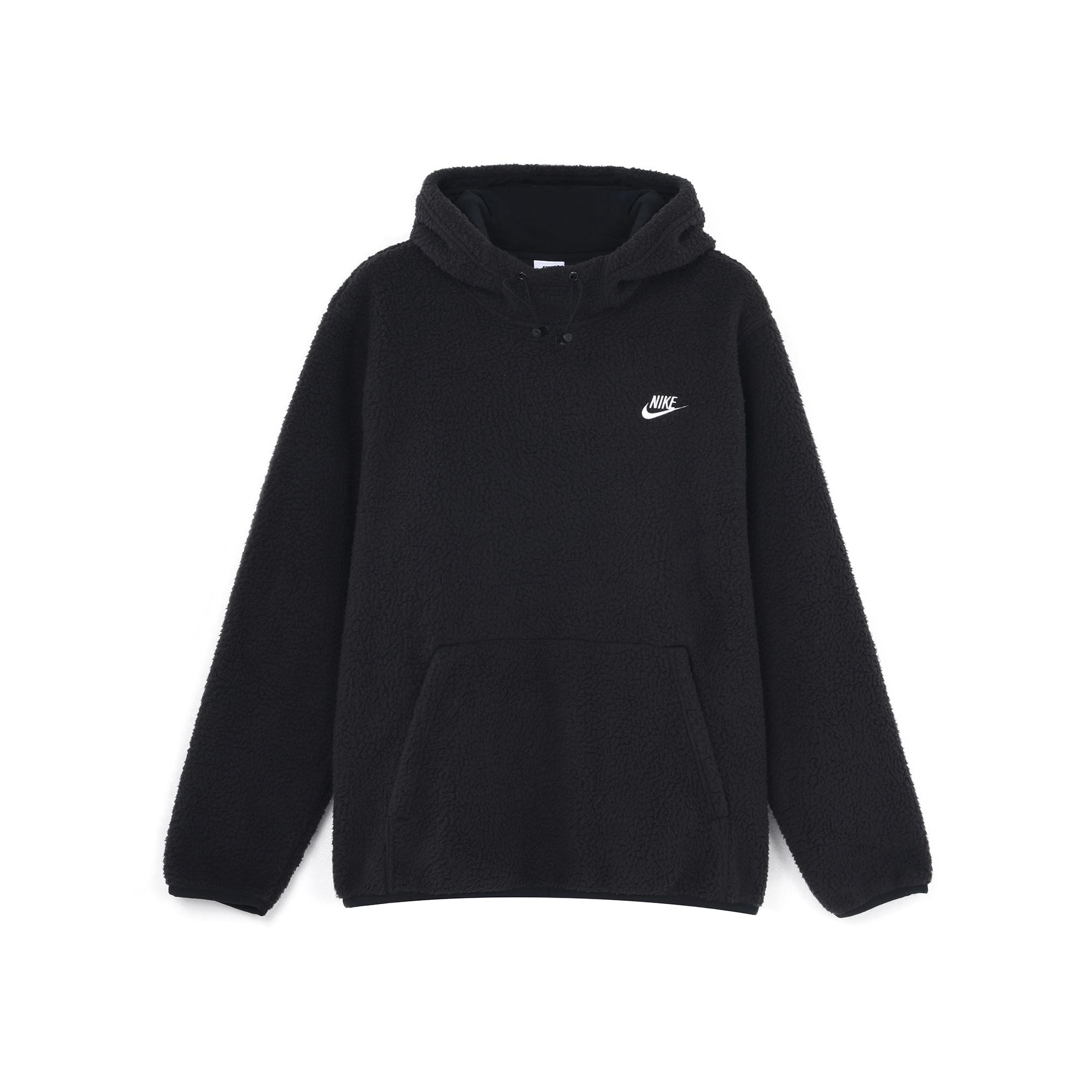 Nike Sportswear Sport Casual Sports Breathable Fleece Pullover Black Men s DD5014-010 L