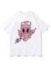 T-Shirt O-Neck Season Short Sleeve Shirts Harajuku Pure Cotton Summer Vintage Tops Wounisex Clothes Oversized T Shirt
