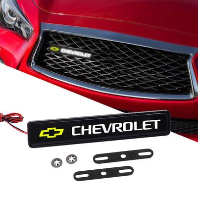 LED Frontklappengitter Emblem Abzeichen Dekorative Autoleuchte für Cruze Impala Malibu Silverado Cobalt Impala Onix pioneer