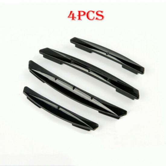 4PCS Car Accessories Door Edge Guard Strip Scratch Protector Anti-collision Trim