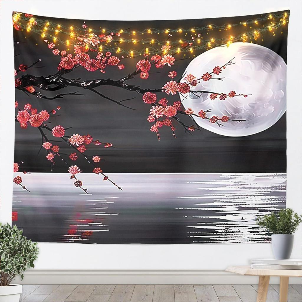 Angel Wings Wall Hanging TapestryAbstract Art Soft Microfiber Home Wall Blanket Tapestries Black and White Polyester Tapestries