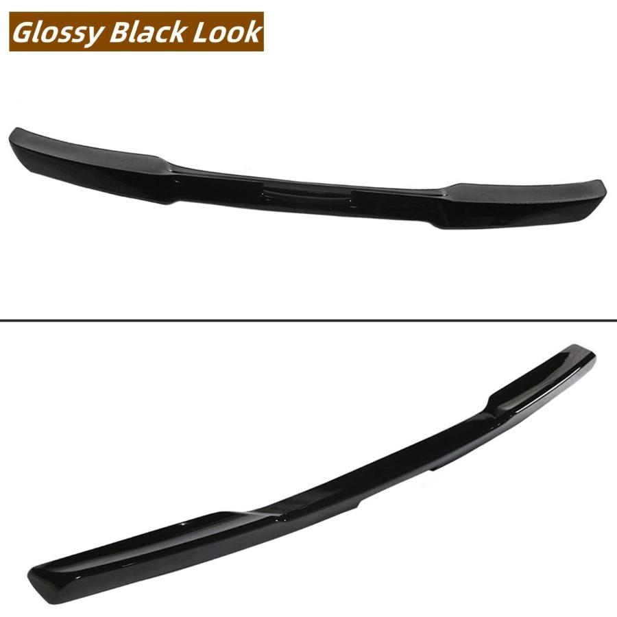 Heckklappenspoiler Flügel für Chevrolet Corvette C6 20052013 Verlängerter Stil Heckspoiler mit Hochglanz-Schwarz-Finish Verbessert A