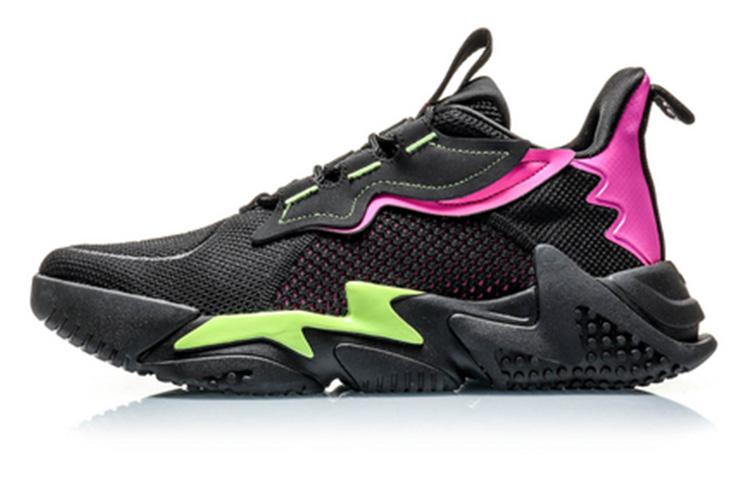 Li Ning CF Амортизация Скользкая Устойчивая к истиранию Амортизация Скользкая Устойчивая к истиранию Низкие AGLQ079-3 42