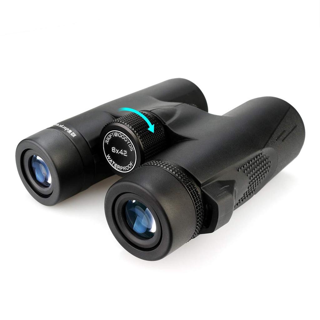 SVBONY SV47 8x 42mm High Bak4 FMC IPX7 Ideal for Live Nature Fireworks Sports Bird and with a Strap for Easy Portability Binoculars, Aperture,