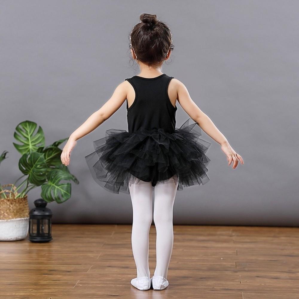 Short Sleeve Baby Girl Ballet Skirt Princes Dress Ballet Performance Costume Photo Shoot