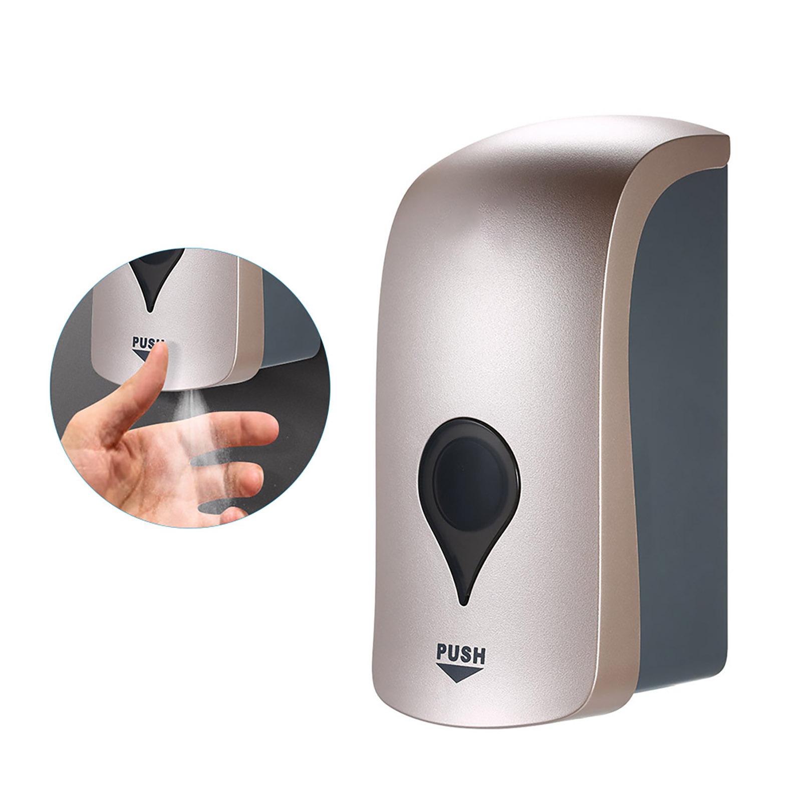 

1000ml Wall Mounted Soap Dispenser Spray Type Rinse- Handwash Holder Dispensers for Thin Liquid Large Capacity for Hotel Home Commercia