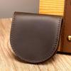 Women's Small Genuine Leather Coin Wallet Children Mini Purses Hasp Money Clip Clutch Hobo Bags Men Gift Pouch New Manual Craft