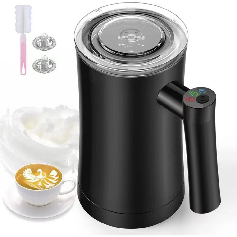 

Автоматический вспениватель молока с подогревом молока, домашний вспениватель, автоматическая кофеварка, домашняя электрическая взбивалка для молока