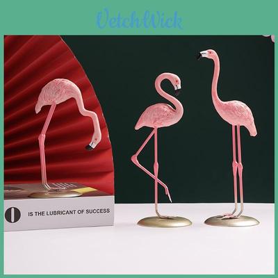 Flamingo Resin Animal Figurine For Home Decor Office Desk Gift For Friends