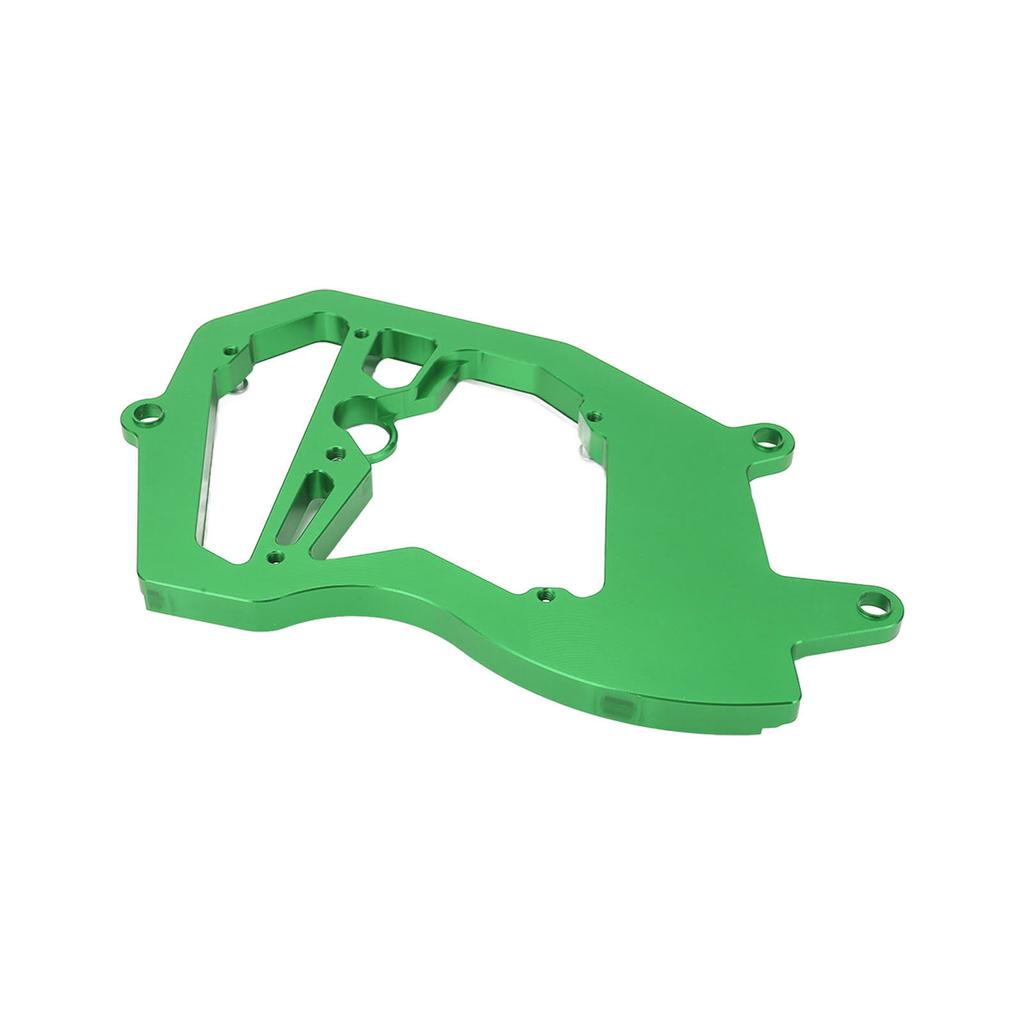 Front Sprocket Cover CNC Aluminium Alloy Chain Guard Protector Motorcycle Refitting Replacement for ZX6R 2009‑2021Green