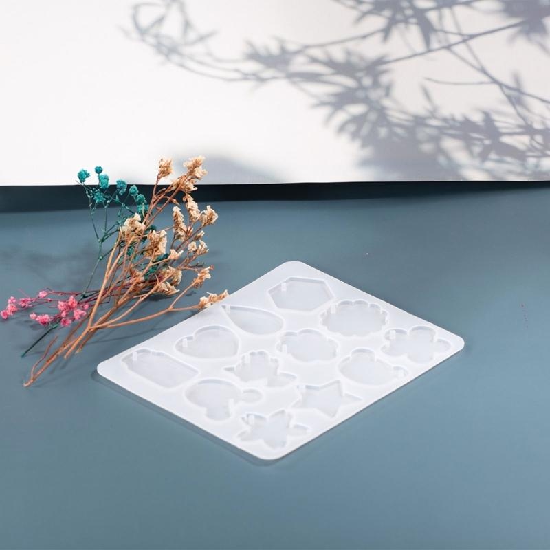 Durability Silicone Mold For Resin Crafts Hearting Cats Charms Jewelry Making Tools