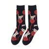 Men's Trendy Socks, Women's Cotton Anime-style Socks, Men's Animal-themed Socks, Couple's Trendy Brand Socks
