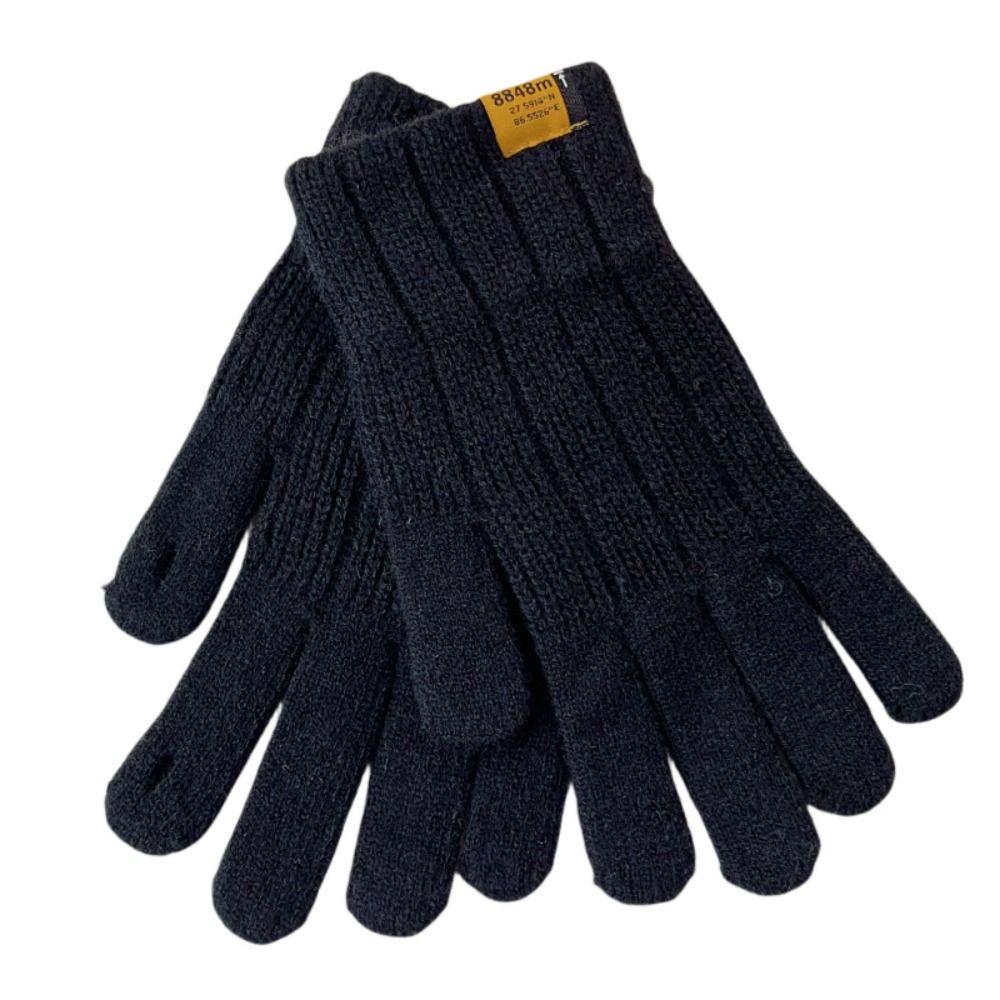 Thicken Knitted Gloves Windproof Touch Screen Gloves Casual Women Men Gloves