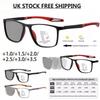 Photochromic Varifocal Glasses Anti-Glare Progressive Anti-Blue Multifocal Lenses High-Quality Reading Glasses for For Men