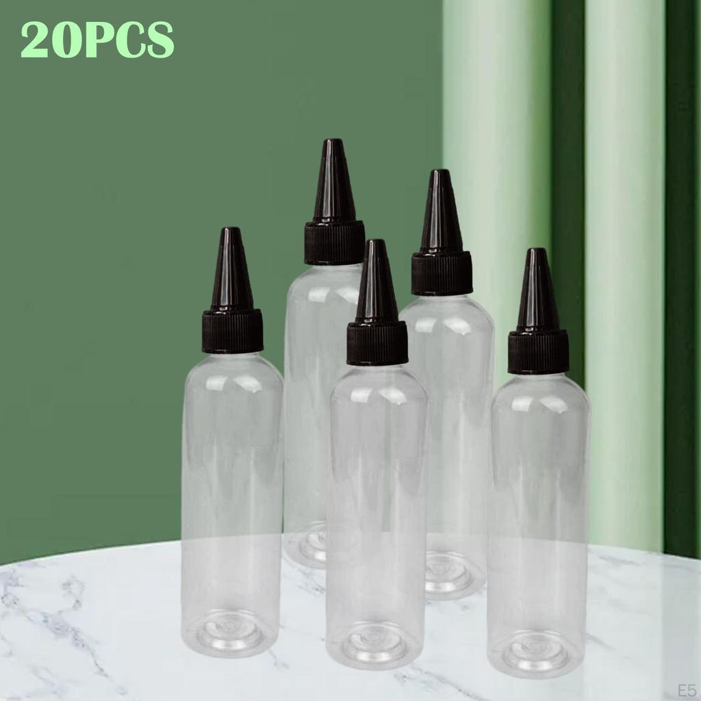 Buy 20 Pieces Water Bottles 120ml Squirt No Leakage Glue dressings
