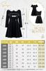 [ARCADY] Formal Dress - Choose from 3 Designs - Collared - Girls' Dress - Mourning Dress - Elementary School Student - Entrance Ceremony (Size 150, Lo