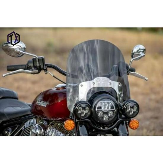 2022 Indian Super Chief Bobber Quick Release Modified Windshield