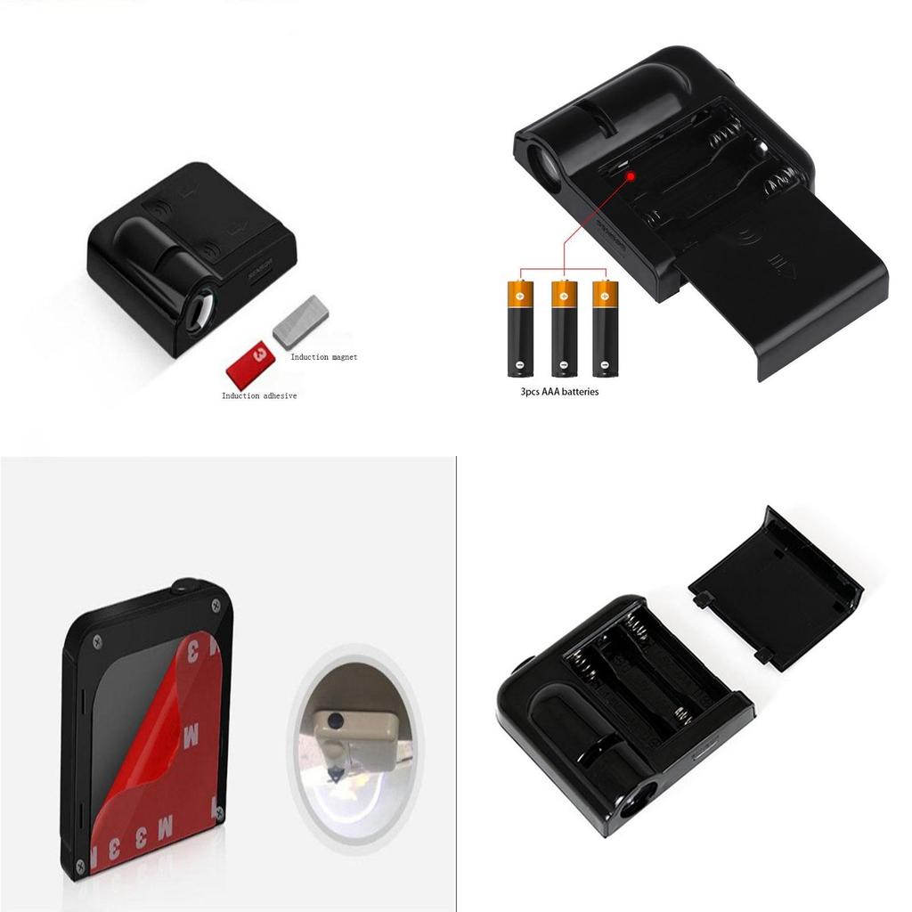 Langlebige Hochwertige Kabellose LED Einstiegsleuchten für Autotüren mit Toyota Logo