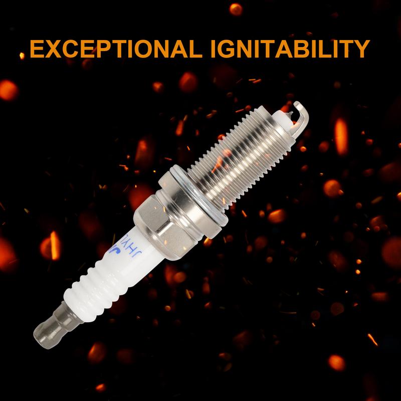 4 Pcs Iridium Platinum Spark Plugs For Chevrolet Equinox 2018- Malibu 2016- Cruze 2016- GMC Terrain 2018-