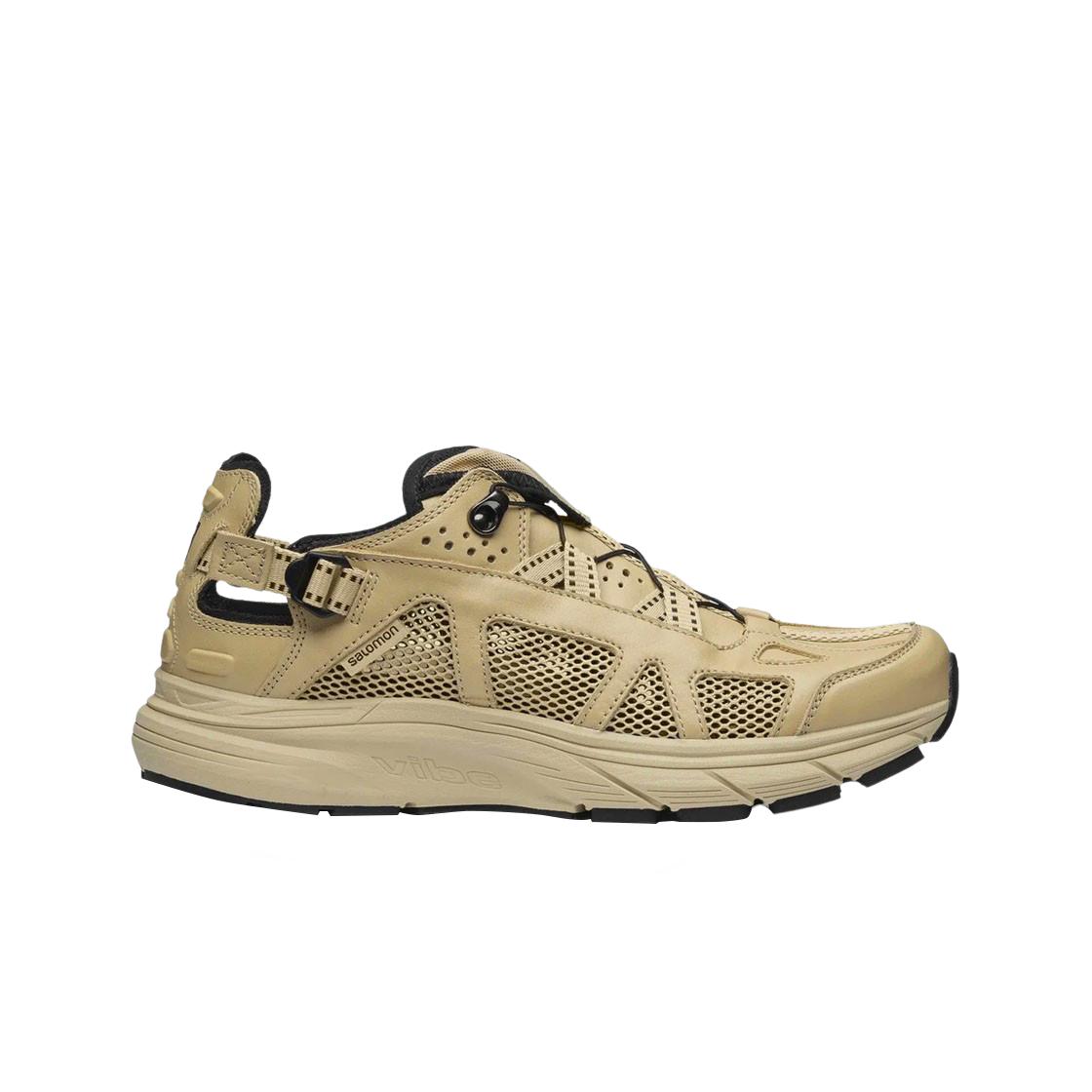 Salomon Techsonic Leather Advanced Safari Men Sneakers Brown Black L41579400 46⅔