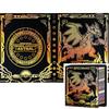 Premium 540-Card Trading Card Album for Pokemon & TCG Collectors, Gold Foil Cover Card Binder, Anime Card Holder Case