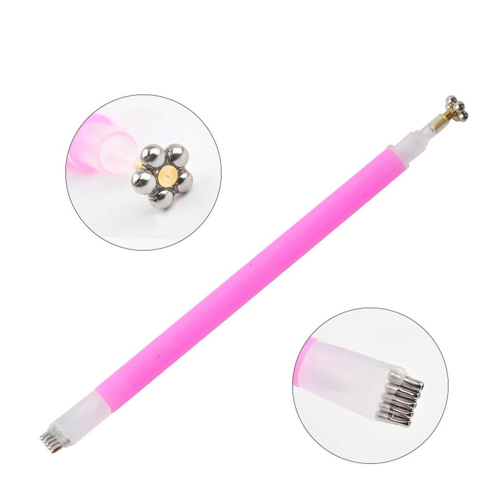 8pcs Professional Nail Polish Magnetic Stick UV Gel Polish Magnet Pen Manicure Tool