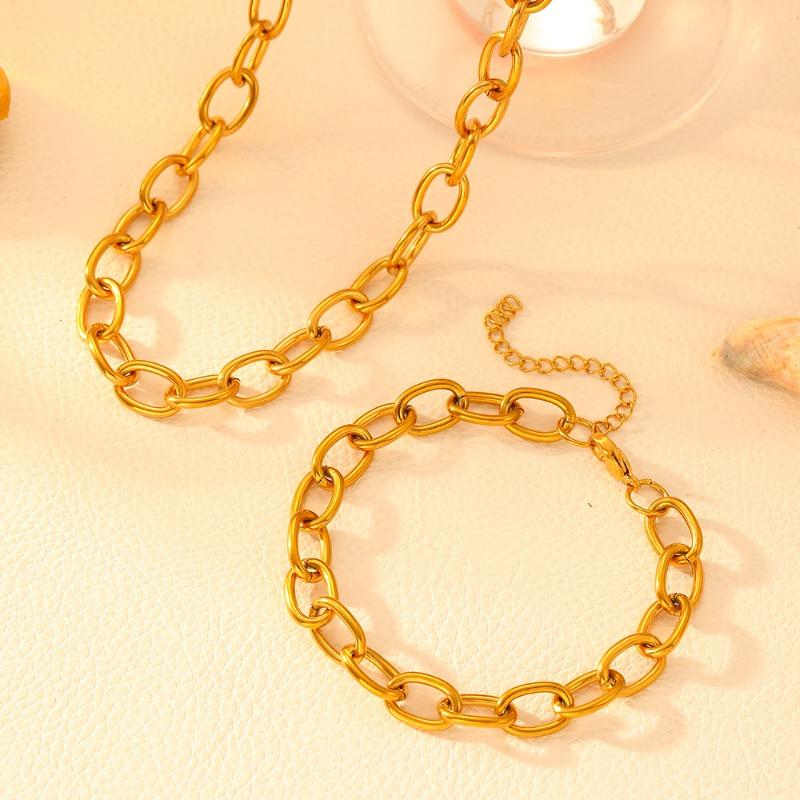 Cool & edgy chain necklaces & bracelets - trendy, personalized, and tarnish-resistant titanium steel jewelry