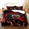 Black Clover Bettwäsche-Set, Einzelbett, Doppelbett, Queen-Size-Bett, King-Size-Bett, Erwachsenen- und Kinderschlafzimmer, Bettbezug-Sets, Anime-Parure de Lit-Bett
