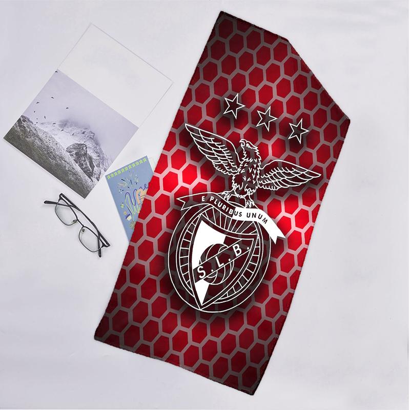 Benfica Fc Fashion Beach Towel: Ideal for Summer Adventures Soft, Absorbent and Quick Drying Suitable for Swimming and Bathing