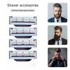 Klassischer manueller Bartrasierer Rasierklingen für Gillette Mach 3 Vintage Rasierer Edelstahl Herren 3-Lagen Rasierklingen
