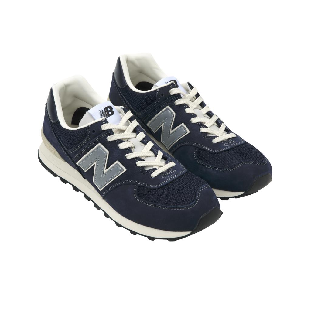 New Balance Pottery X  NB 574 Retro Lässig Dämpfend Langlebig Low-Top Sneakers Unisex Sneakers Tiefblau U574BG2