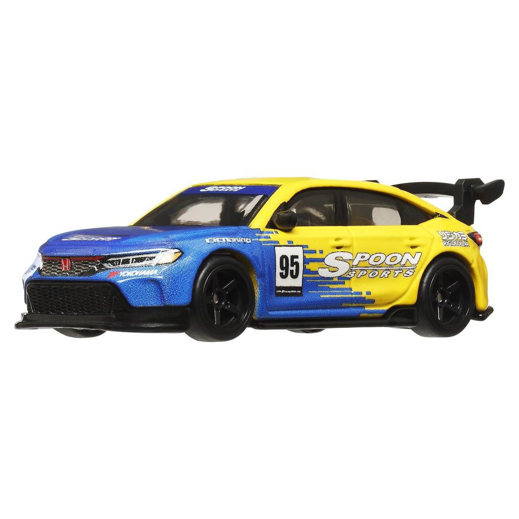 Hot Wheels Boulevard Honda Civic Vehicle Ages 3 and Up '24 Type-R Toy, Blue, HRT61,