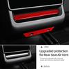 For Tesla Model Y Juniper 2026 Model 3 Highland 2026 Carbon Fiber Rear Air Vent Outlet Trim Stickers Car Interior Accessories