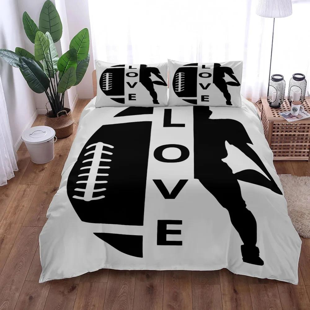 National Football Poster Duvet Cover Set King Queen Double Full Twin Single Size Bed Linen Set Duvet Cover Bed Set Quilt Cover